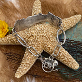 Reef Mermaid and Topez Sea Fan Coral Cuff