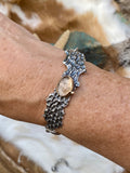 Reef Mermaid and Topez Sea Fan Coral Cuff