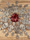 Sugar Skull "small" Castings Sterling silver