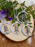 Moon Scape ~ The Mountains are Calling sterling silver necklace