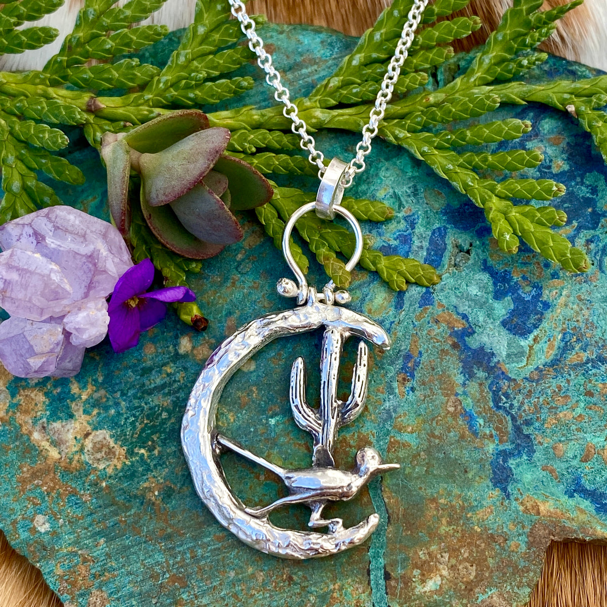 アクセサリー Nautilus silver and cord necklace Nautilus silver and cord necklace（Nautilus Fine Silver