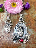 Wild heart Fierce mind Brave spirit Necklace