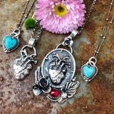 Wild heart Fierce mind Brave spirit Necklace