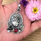 Wild heart Fierce mind Brave spirit Necklace
