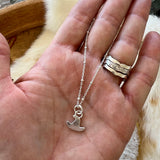 Witch Hat Post Sterling silver earrings