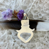Witchie Woman - Ice crystal faceted gem necklace