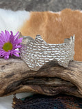 Reef Sea Fan Coral sterling silver cuff