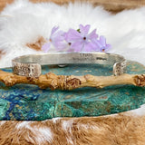 Deep blue Sapphire and golden Garnet and gold snakeskin cuffs