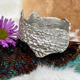 Reef Sea Fan Coral sterling silver cuff