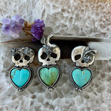 Ghouls night out - Skeleton and Rose band Hand carved and cast pendant or ring
