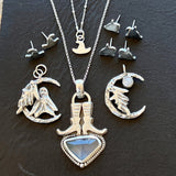 Witch Hat Sterling silver necklace