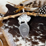 Buffalo Soldier Turquoise sterling silver necklace