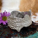 Reef Sea Fan Coral sterling silver cuff