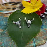 Mini Steer post earrings