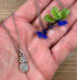 Pineapple Necklace, rustic, artisan, metalwork, handmade, boho, gypsy