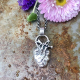Anatomical Heart Necklace