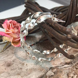 Bold and Twisted Sterling Silver Earrings