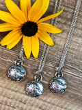 Wolf Spirit Animal Hand Cast Necklace