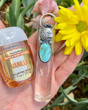 Wolf & Turquoise Elixir Hand sanitizer "PROTECTOR" Glass bottle