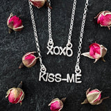 Love Quotes sterling silver necklace