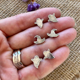 Witch Hat Post Sterling silver earrings
